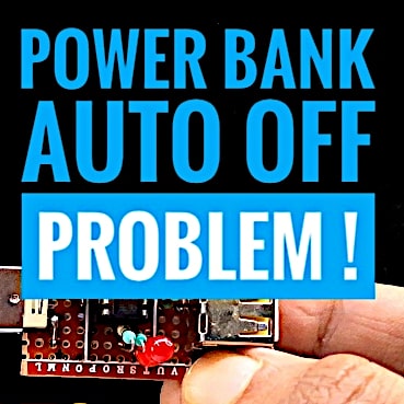 How to stop a power bank from turning off